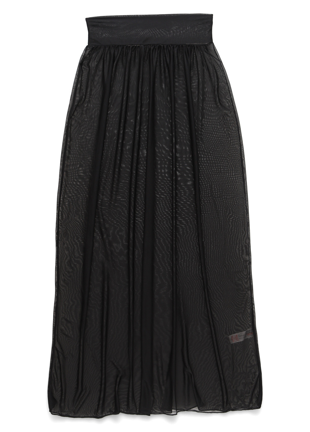 Черная вечерний, кэжуал, праздничный однотонная юбка Boohoo клешированная