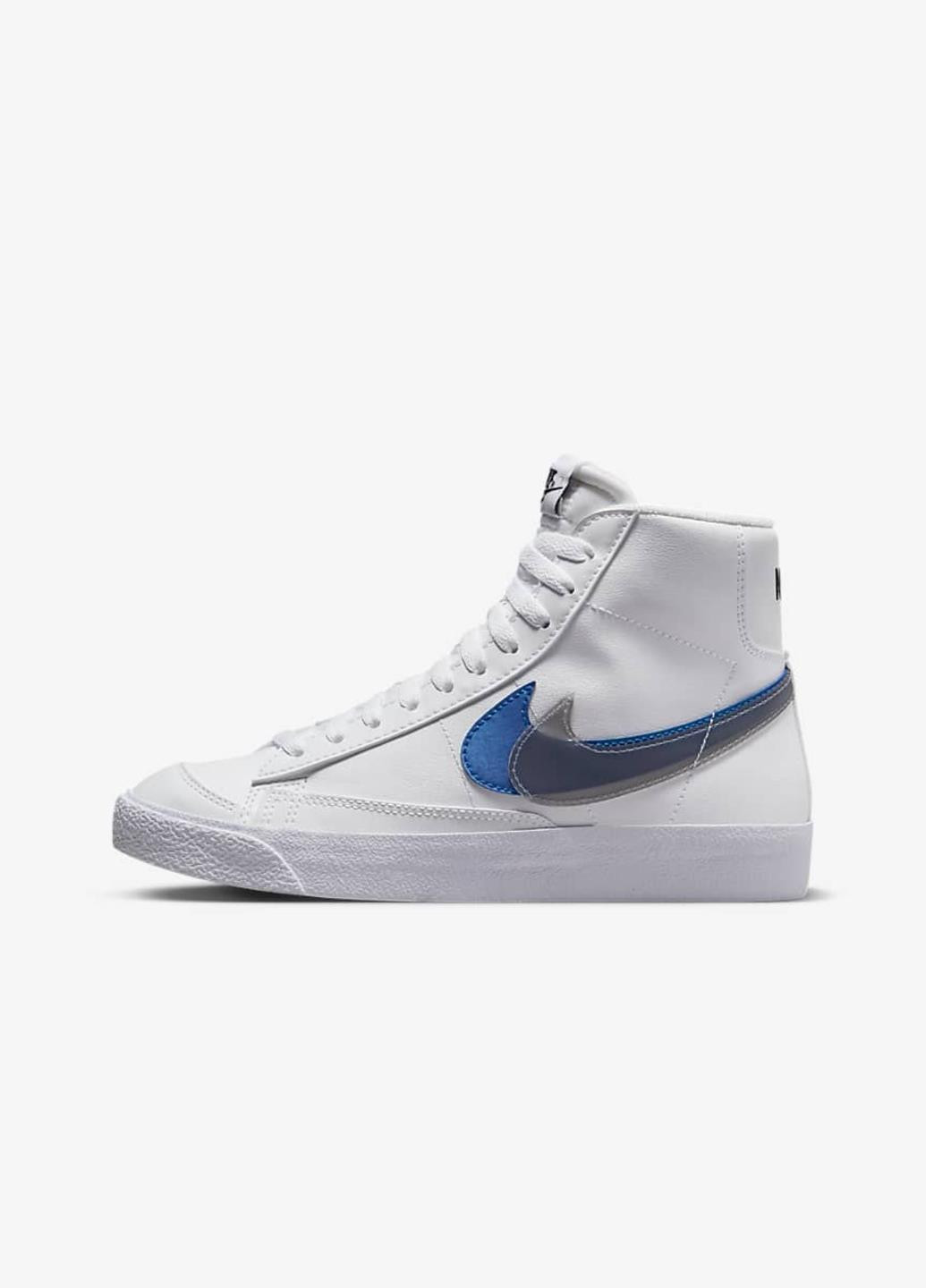 Білі кеди blazer mid next nature (gs) fd0690-100 Nike Blazer Mid Next Nature (GS)