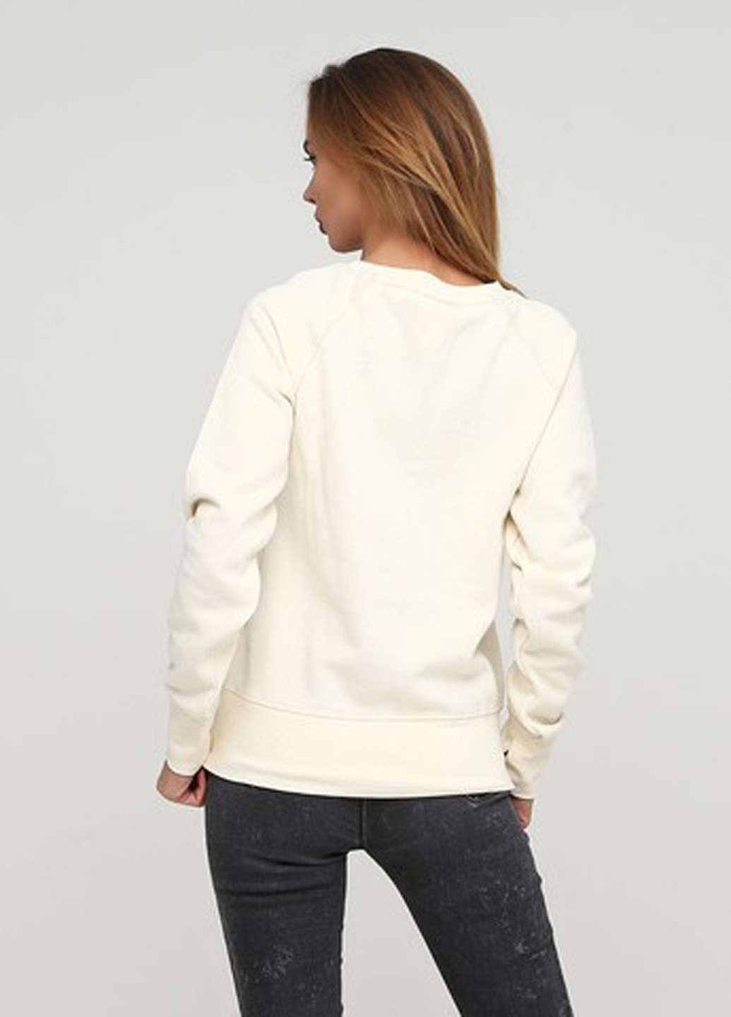 Айворі світшот Blue 84 однотонний без декору (361959967)