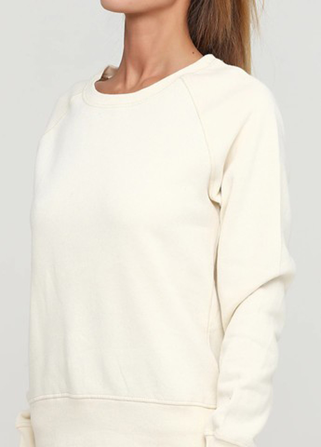 Айворі світшот Blue 84 однотонний без декору (361959967)