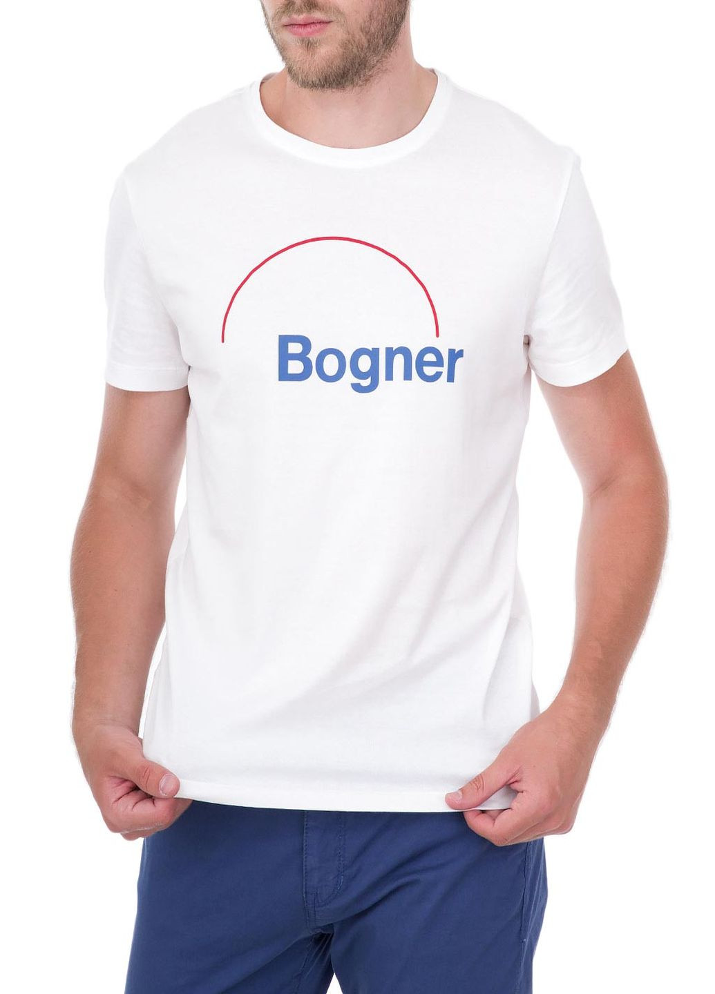 Біла футболка Bogner