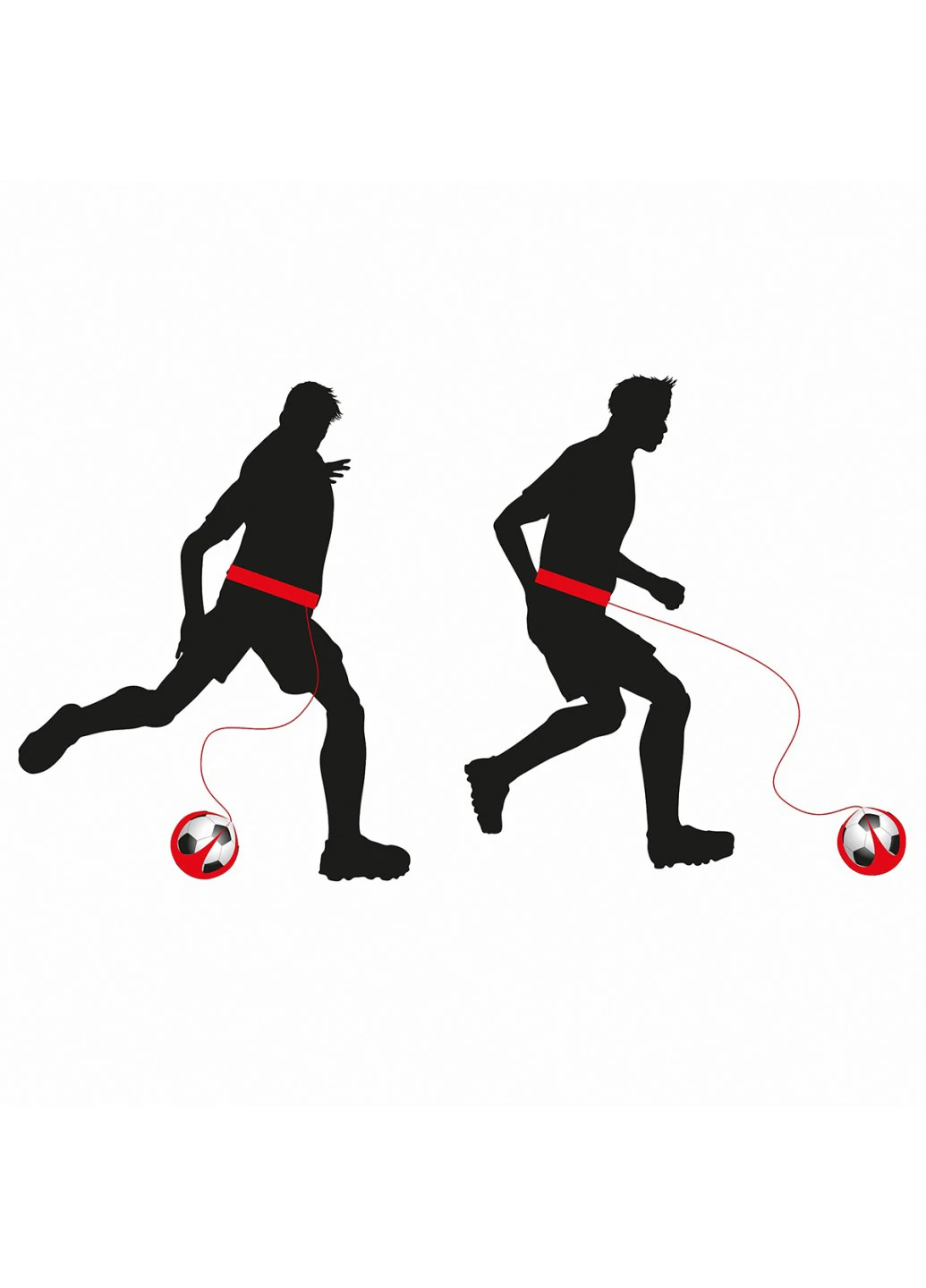 Футбольный тренажер 50-84х150 см SportVida (253174437)