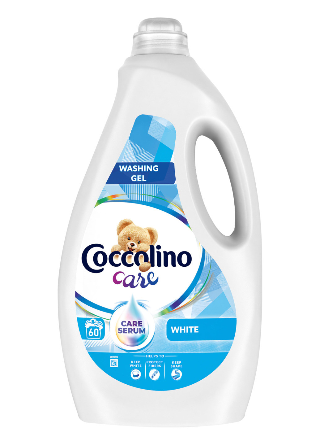 Гель для прання білих речей Care 2,4 л (60 прань) Coccolino (253006719)