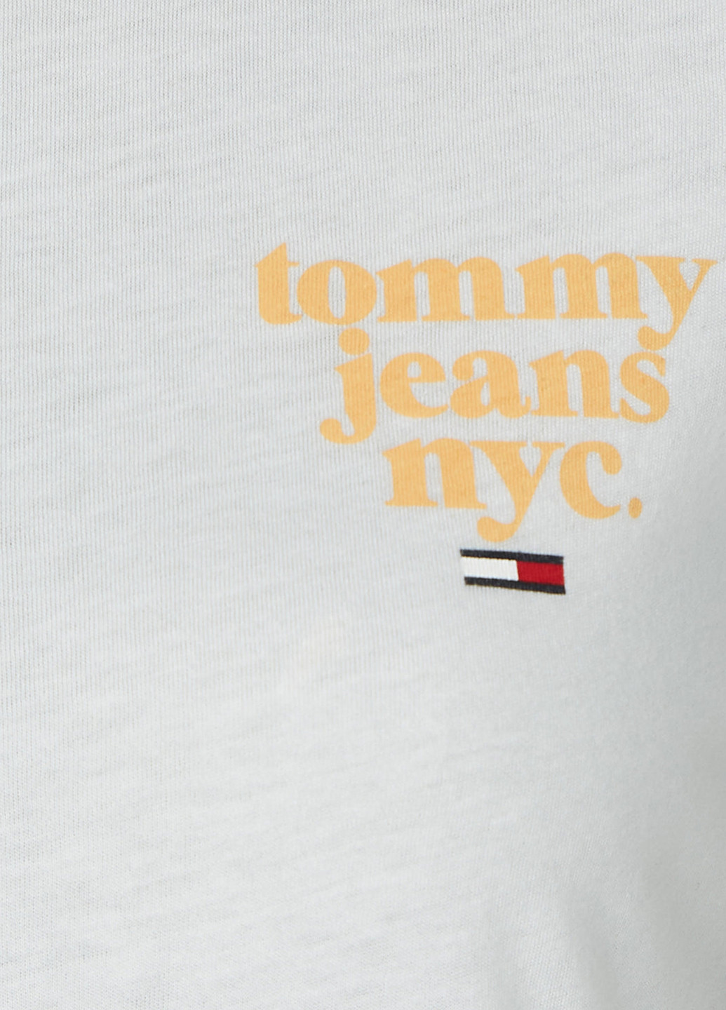 Біла літня футболка Tommy Jeans
