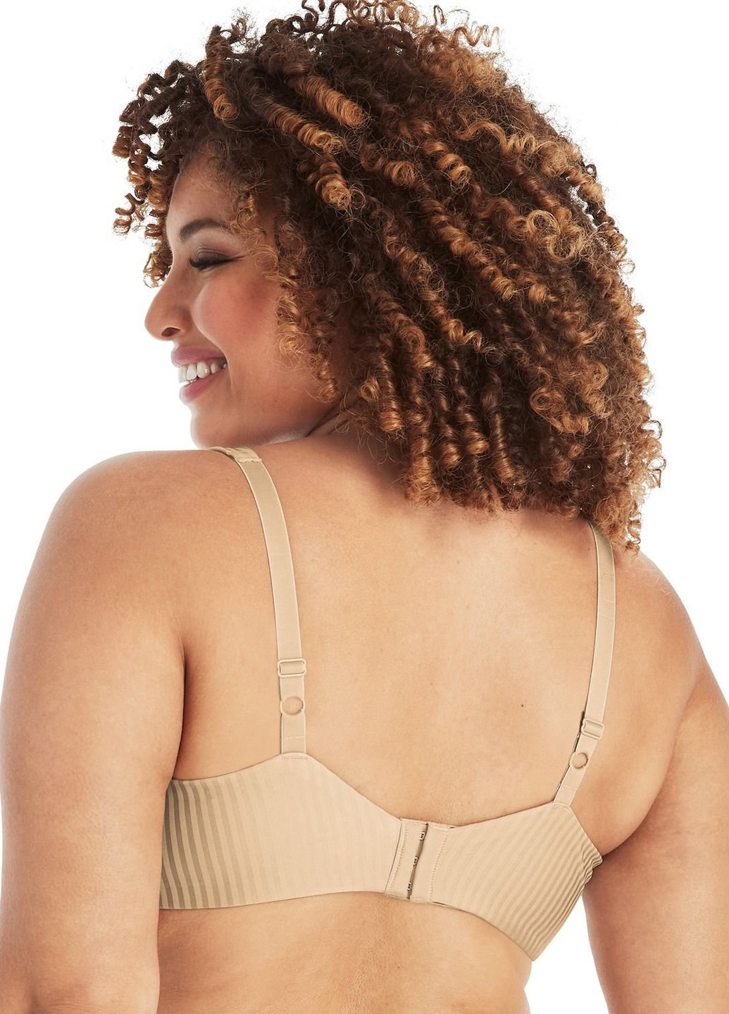 Бежевый бралетт бюстгальтер Playtex с косточками нейлон