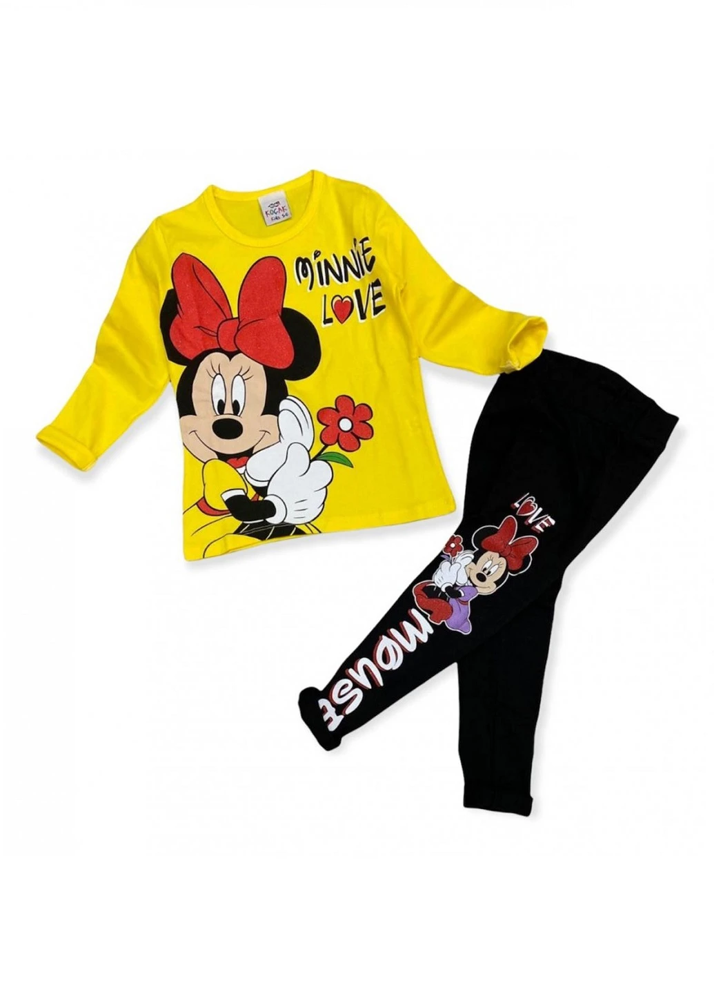 Комбінований демісезонний комплект (кофта, леггинсы) Disney