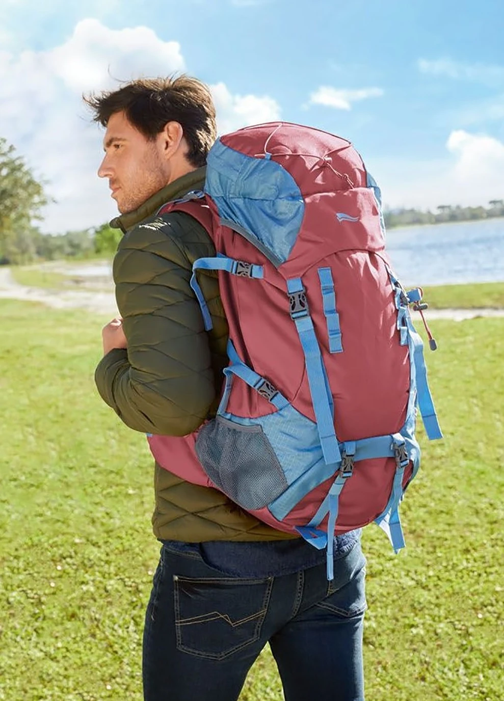 Туристический рюкзак 41х19,5х60+14 см Crivit Sports (250097060)