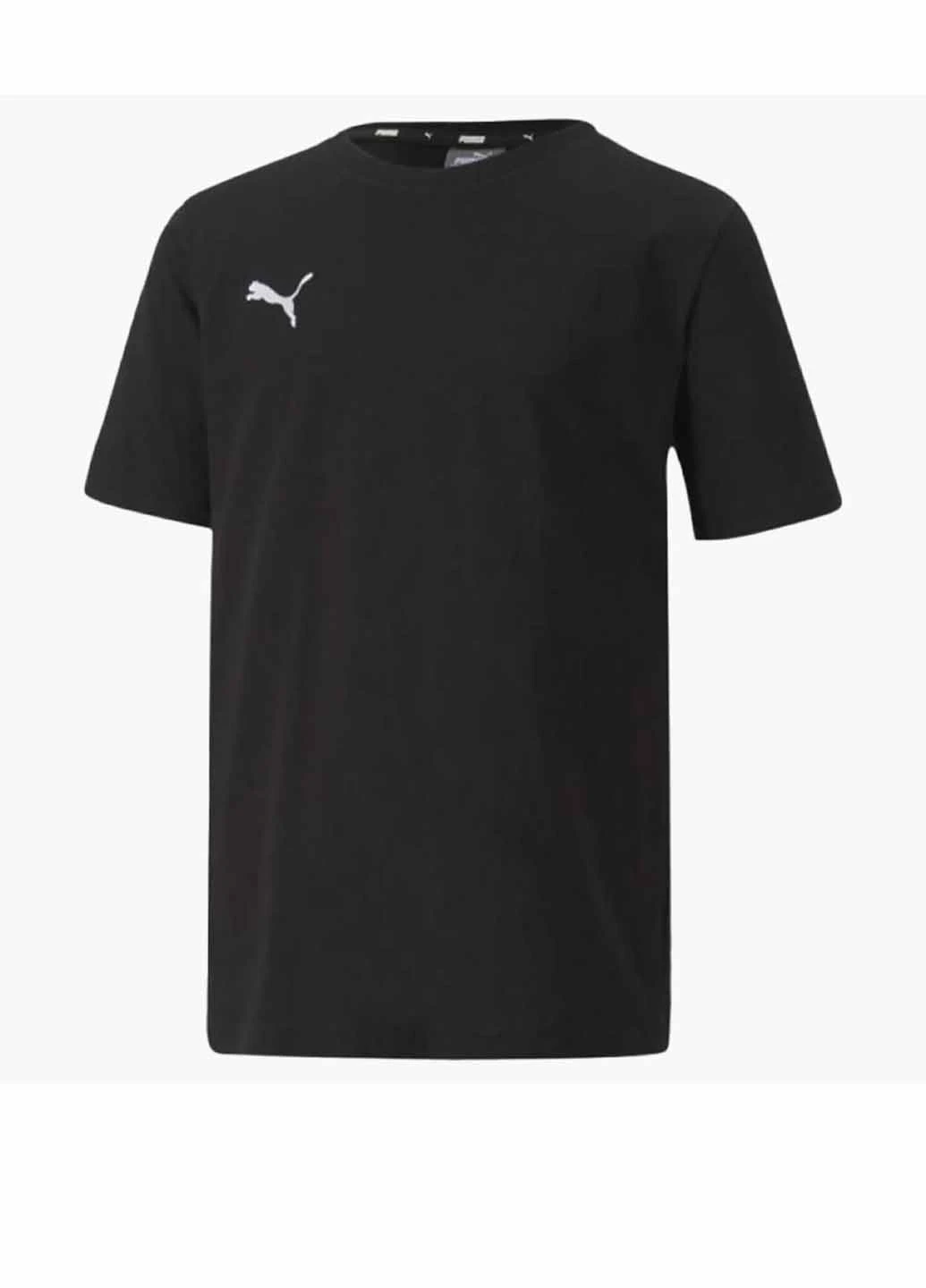 Чорна демісезонна футболка 656709-03 Puma Team Goal 23 Casuals
