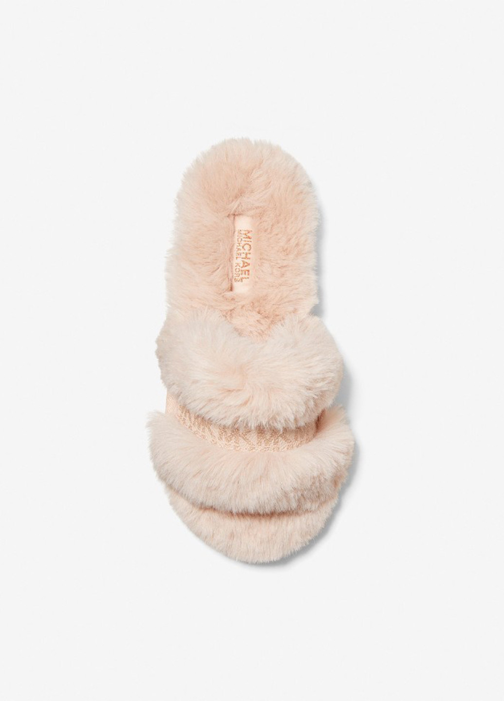 Розовые шлепанцы Michael Kors