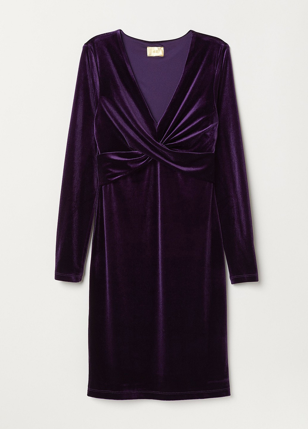 Фіолетова вечірня сукня H&M