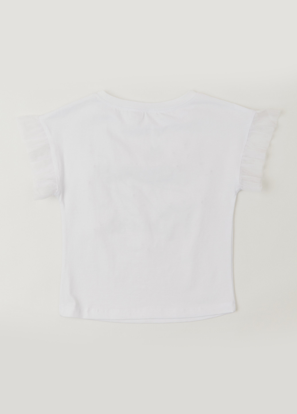 Белая летняя футболка Ляля