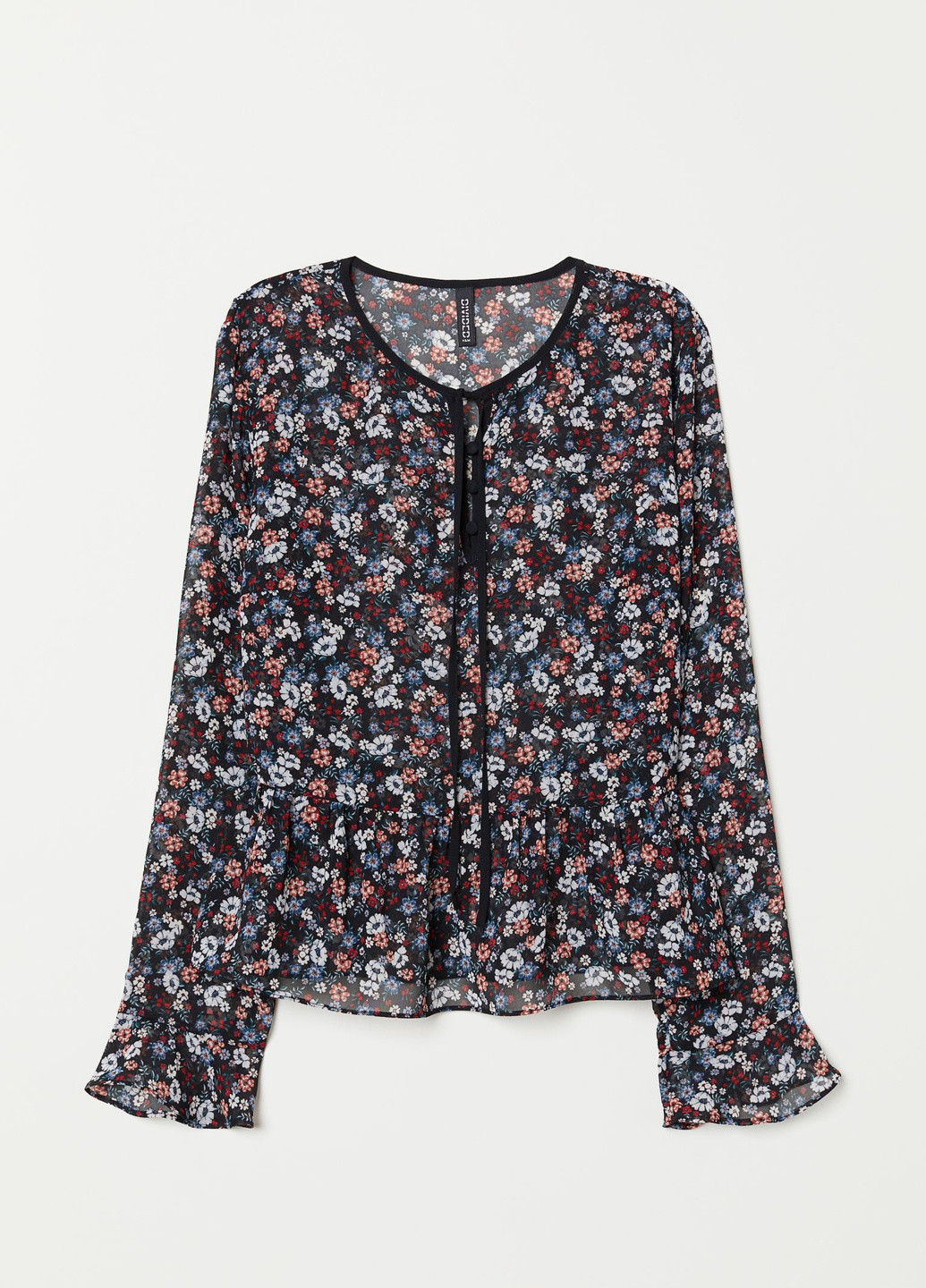 Чорна блуза H&M