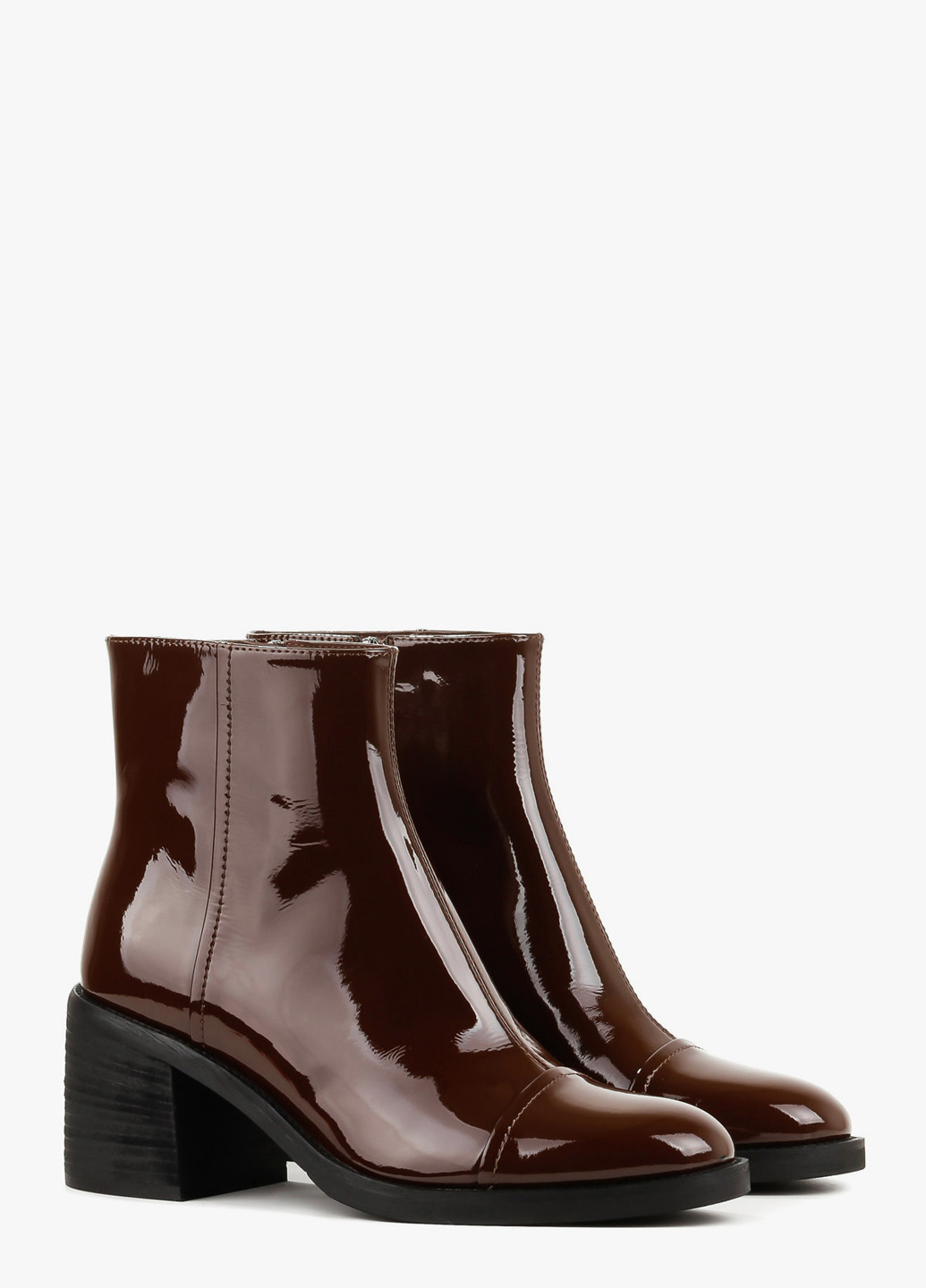 Коричневі демісезонна ботильйони Le'BERDES