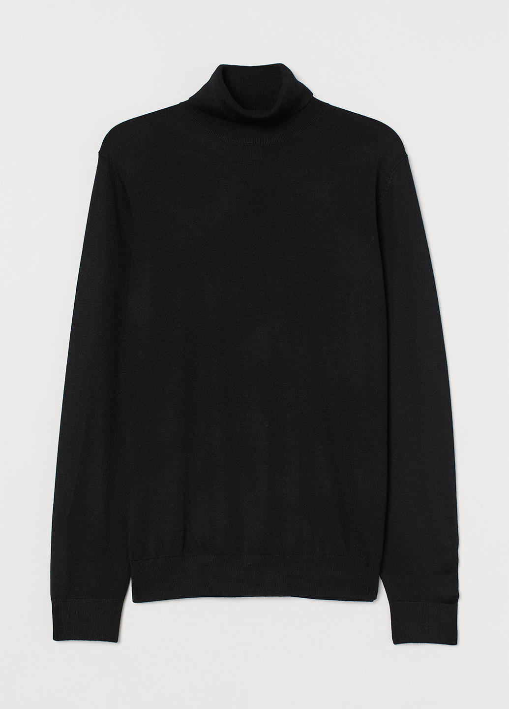 Чорний демісезонний светр H&M