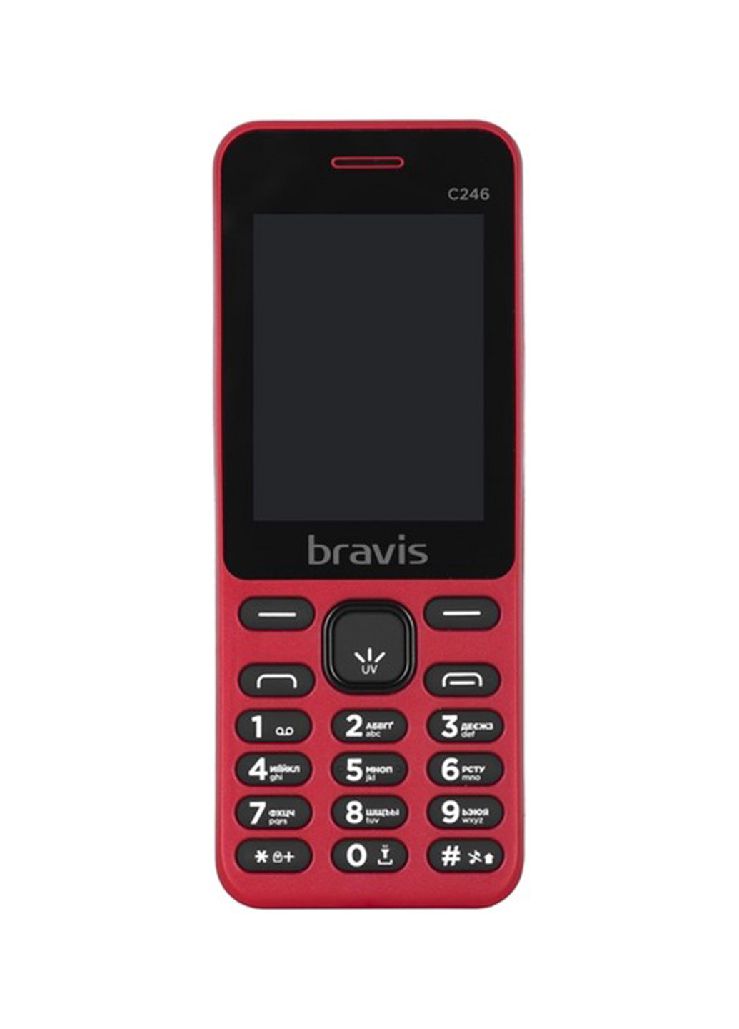 Мобільний телефон Bravis c246 fruit red (132999699)
