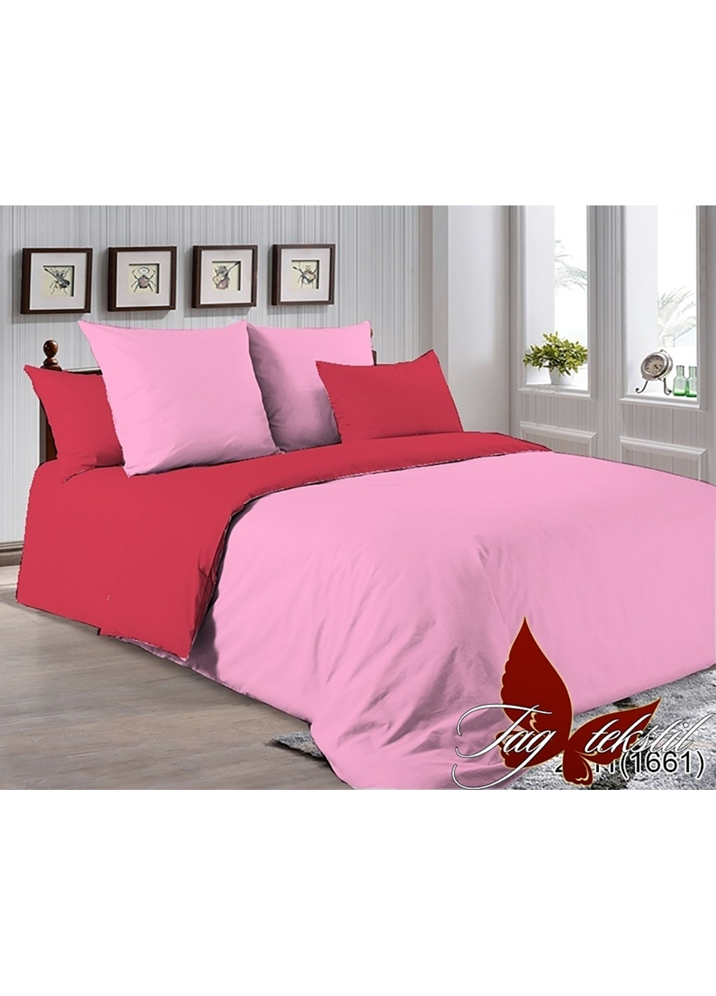 Комплект постільної білизни Двоспальний Tag (252313600)