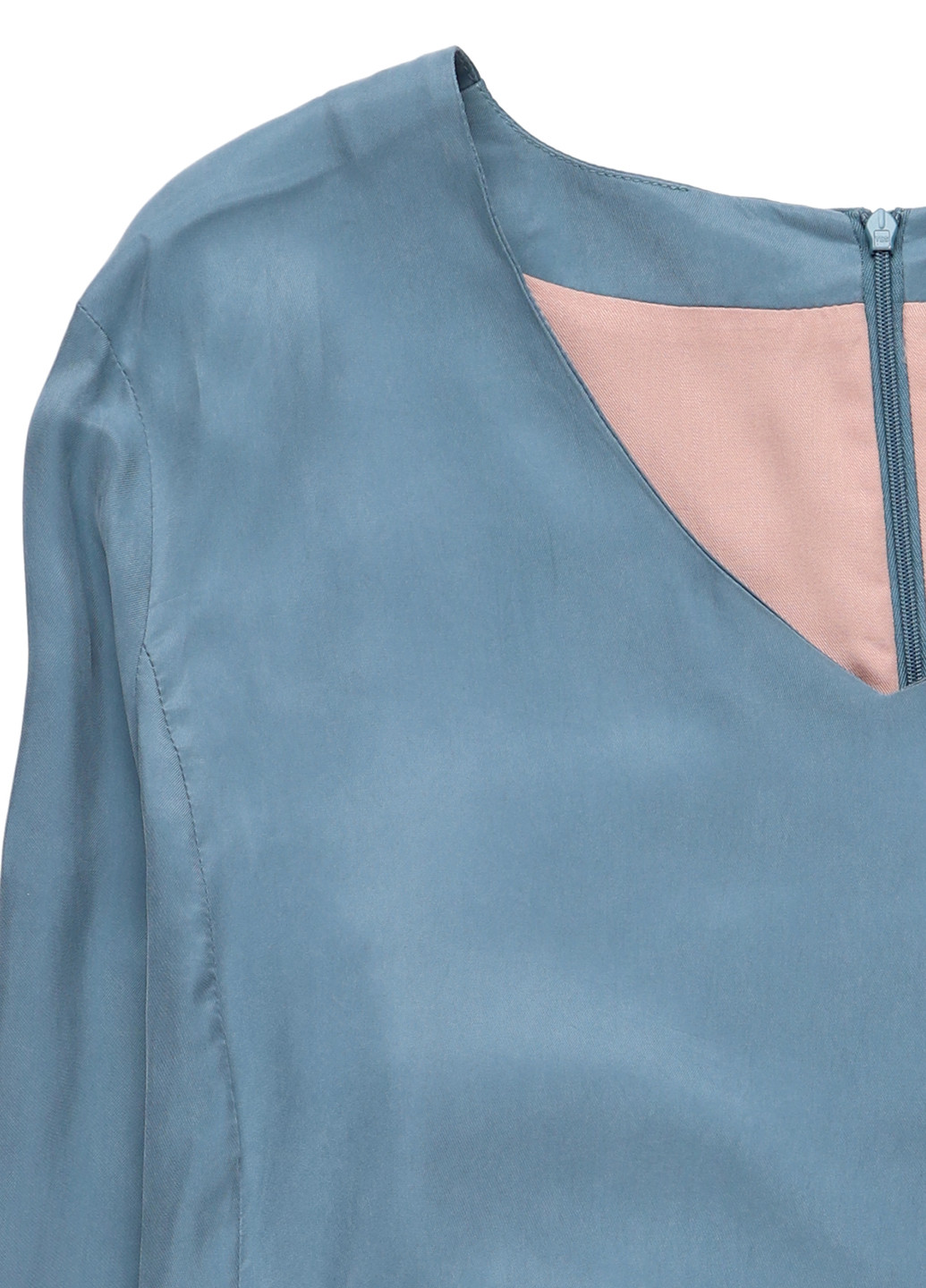 Синя кежуал сукня а-силует Numph однотонна