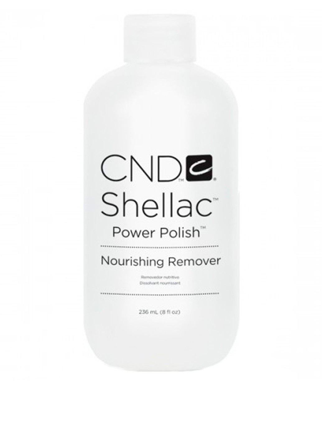 Жидкость для снятия искусственных покрытий Shellac Nourishing Remover, 222 мл CND (82586749)