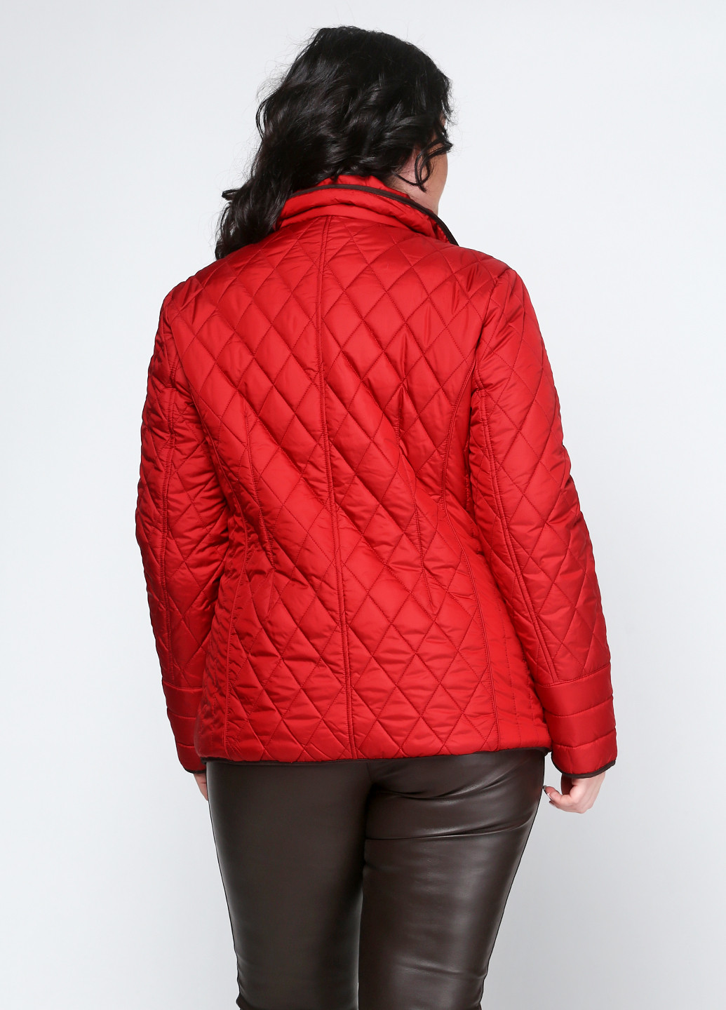 Красная зимняя куртка Normann