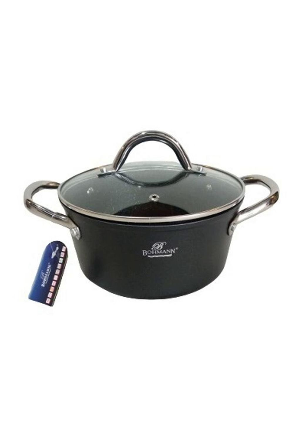 Кастрюля Bohman BH-1417-28-MRB 6.2 л 28 см Bohmann (253542911)
