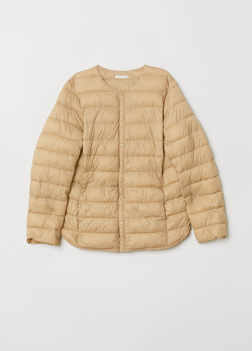 Бежевая демисезонная куртка для беременных H&M