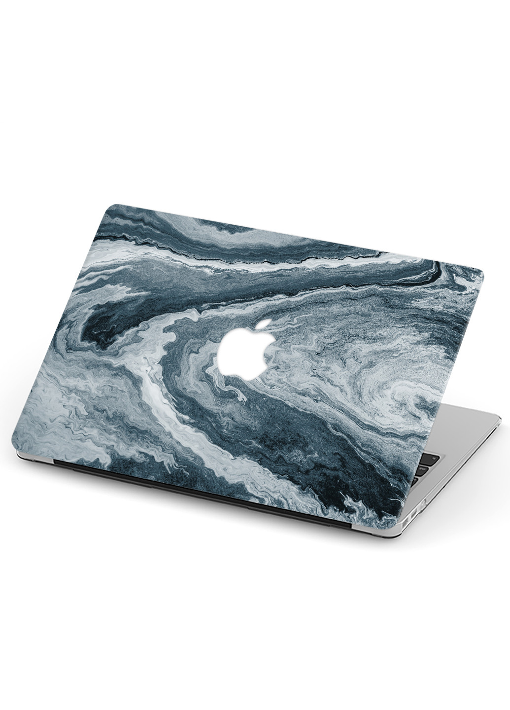 Чохол пластиковий для Apple MacBook Pro 13 A1706 / A1708 / A1989 / A2159 / A1988 Блакитний мармур (Blue marble) (9648-2756) MobiPrint (219125866)