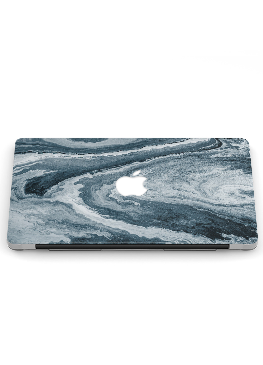 Чохол пластиковий для Apple MacBook Pro 13 A1706 / A1708 / A1989 / A2159 / A1988 Блакитний мармур (Blue marble) (9648-2756) MobiPrint (219125866)