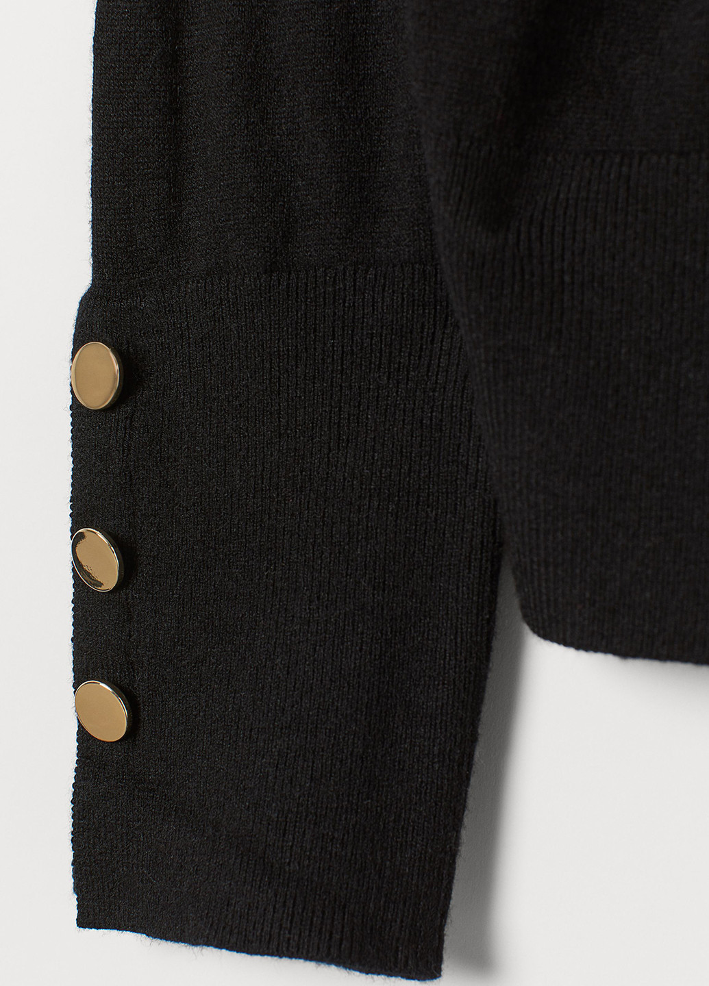 Чорний демісезонний светр H&M