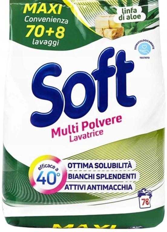 Пральний порошок Linfa di Aloe універсальний 3,900кг Soft (254085080)