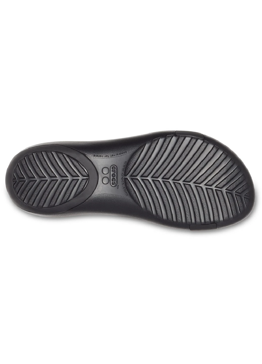 Черные сандалии Crocs