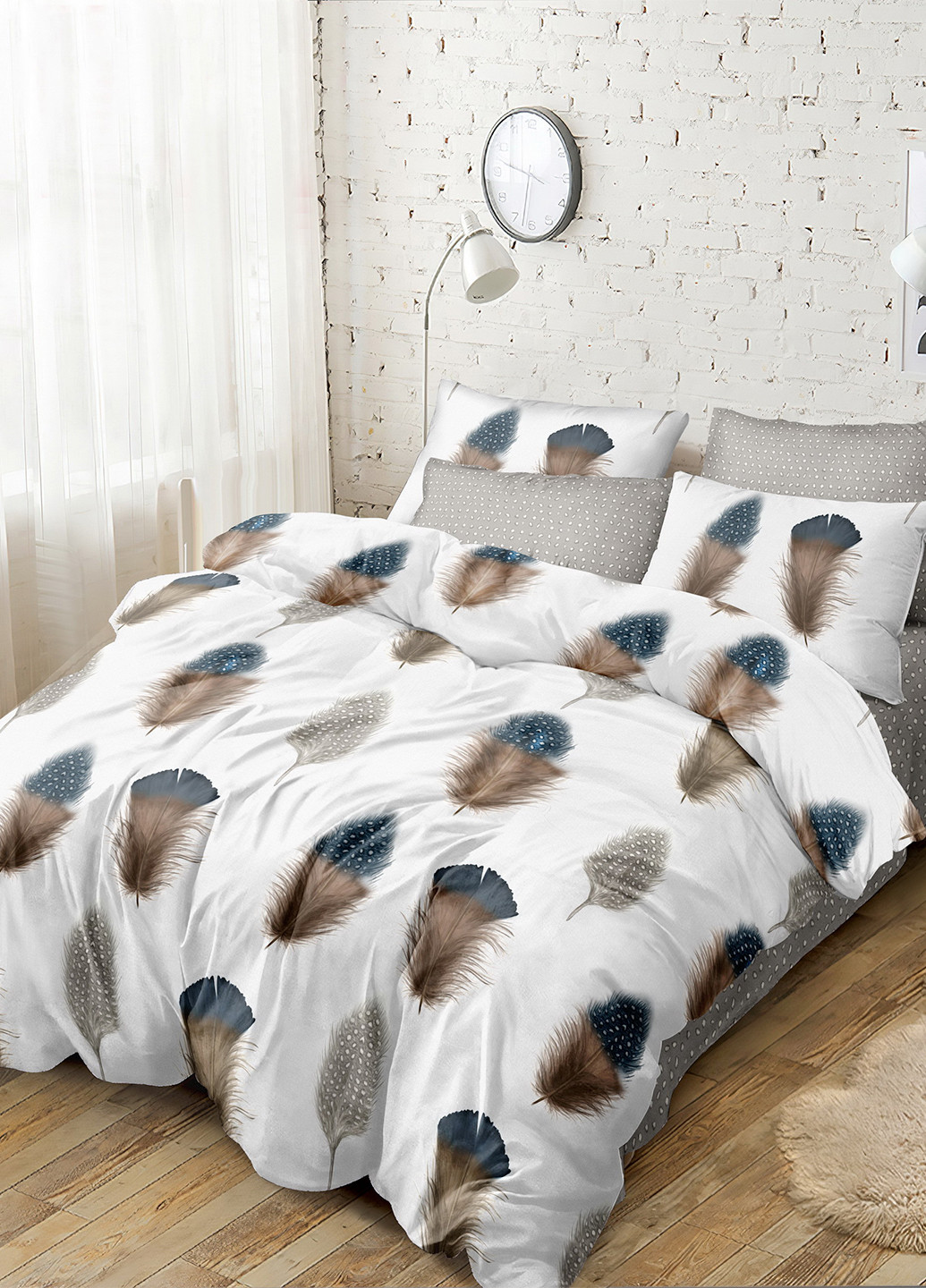 КПБ 1.5 поплін 203016 Love You (189761199)