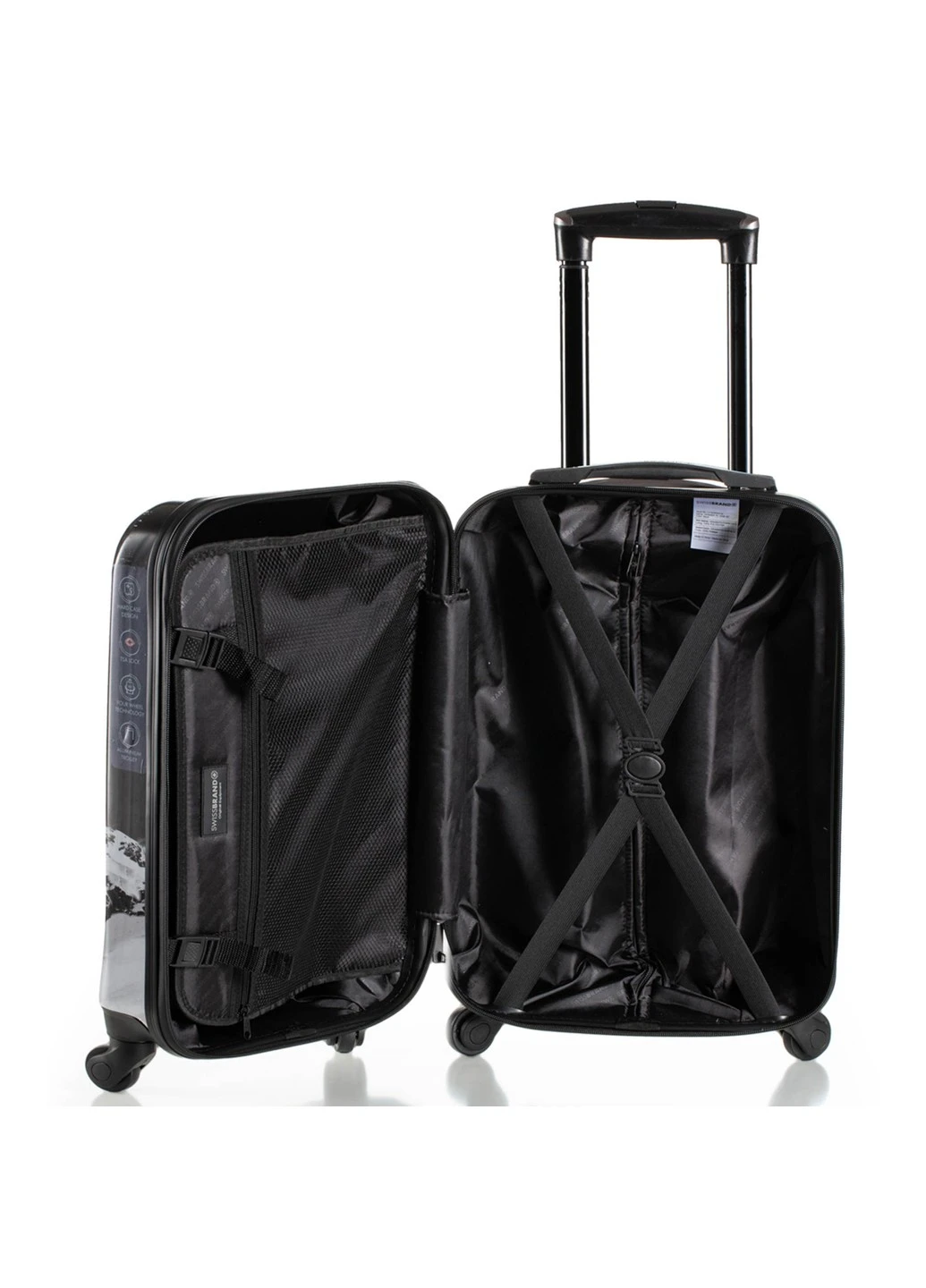 Чемодан Verbier (L) Black (SWB_LHVER001L) Swissbrand (253720269)