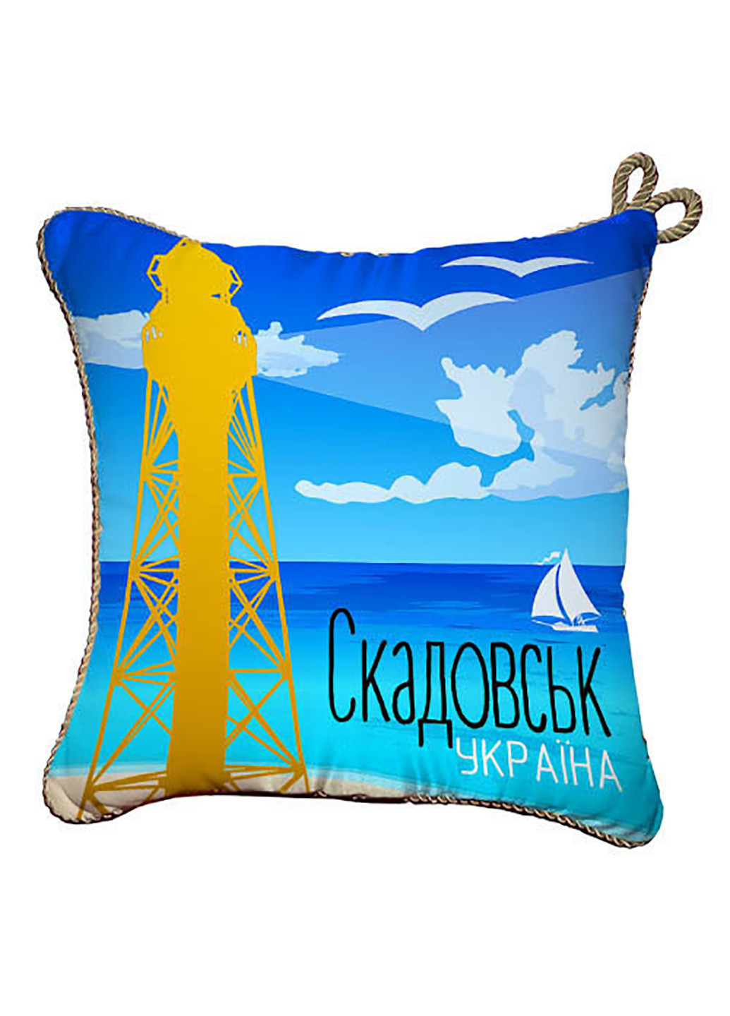 Подушка сувенир 40х40 см Presentville (251400007)