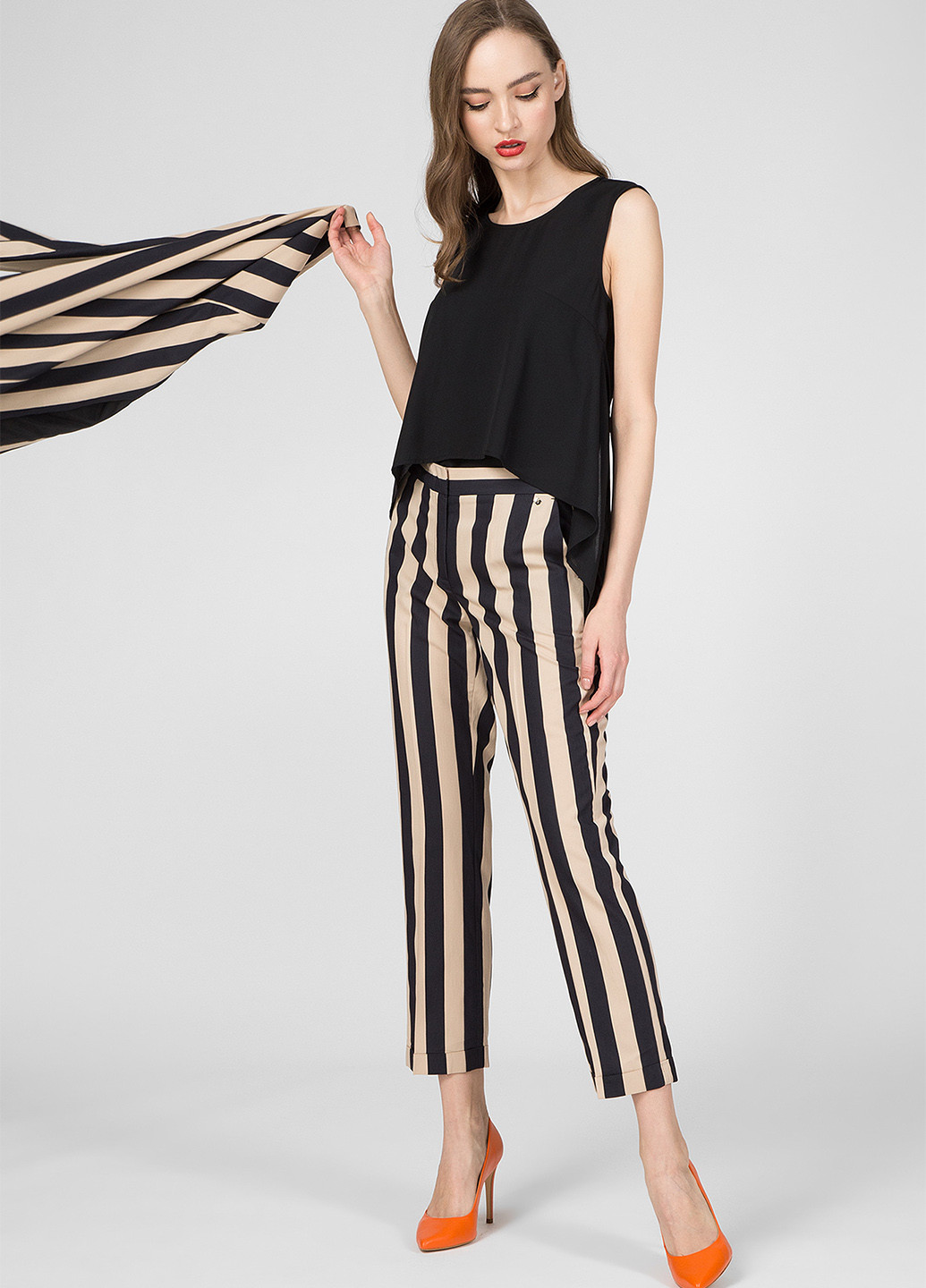 Чорна блуза Trussardi Jeans