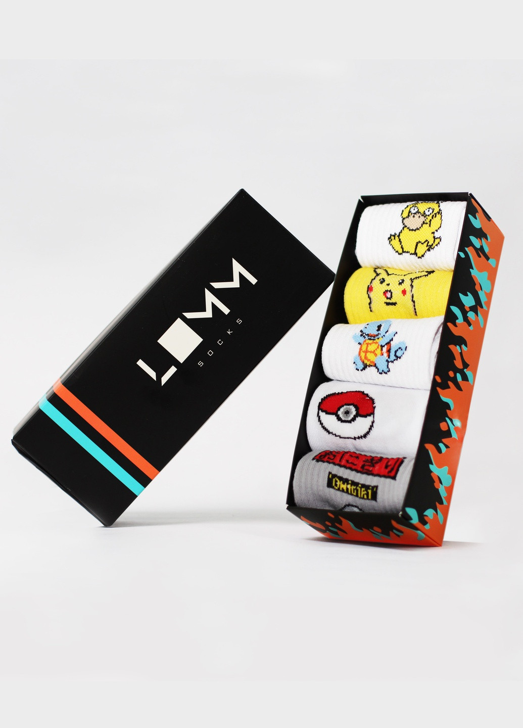 Набор носков в коробке Pokemon Box LOMM (251846768)