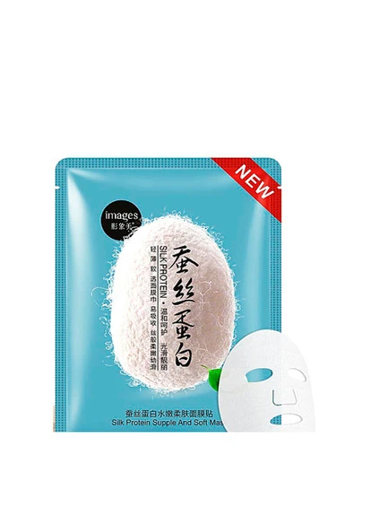 Очищуюча маска для обличчя з тонізуючим ефектом Images Silk Protein Supple And Soft Mask Bioaqua (250115927)