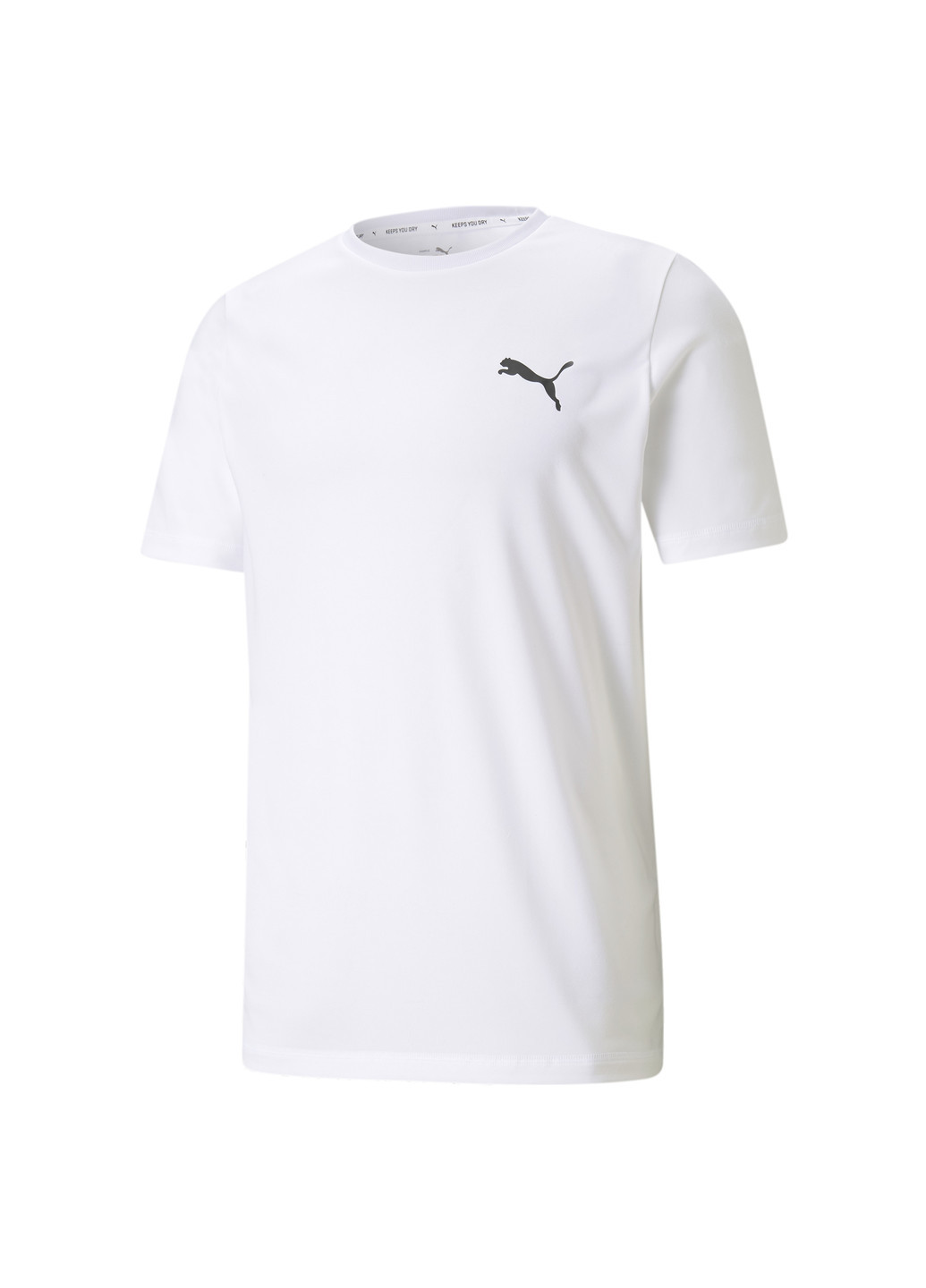 Біла футболка active small logo men’s tee Puma