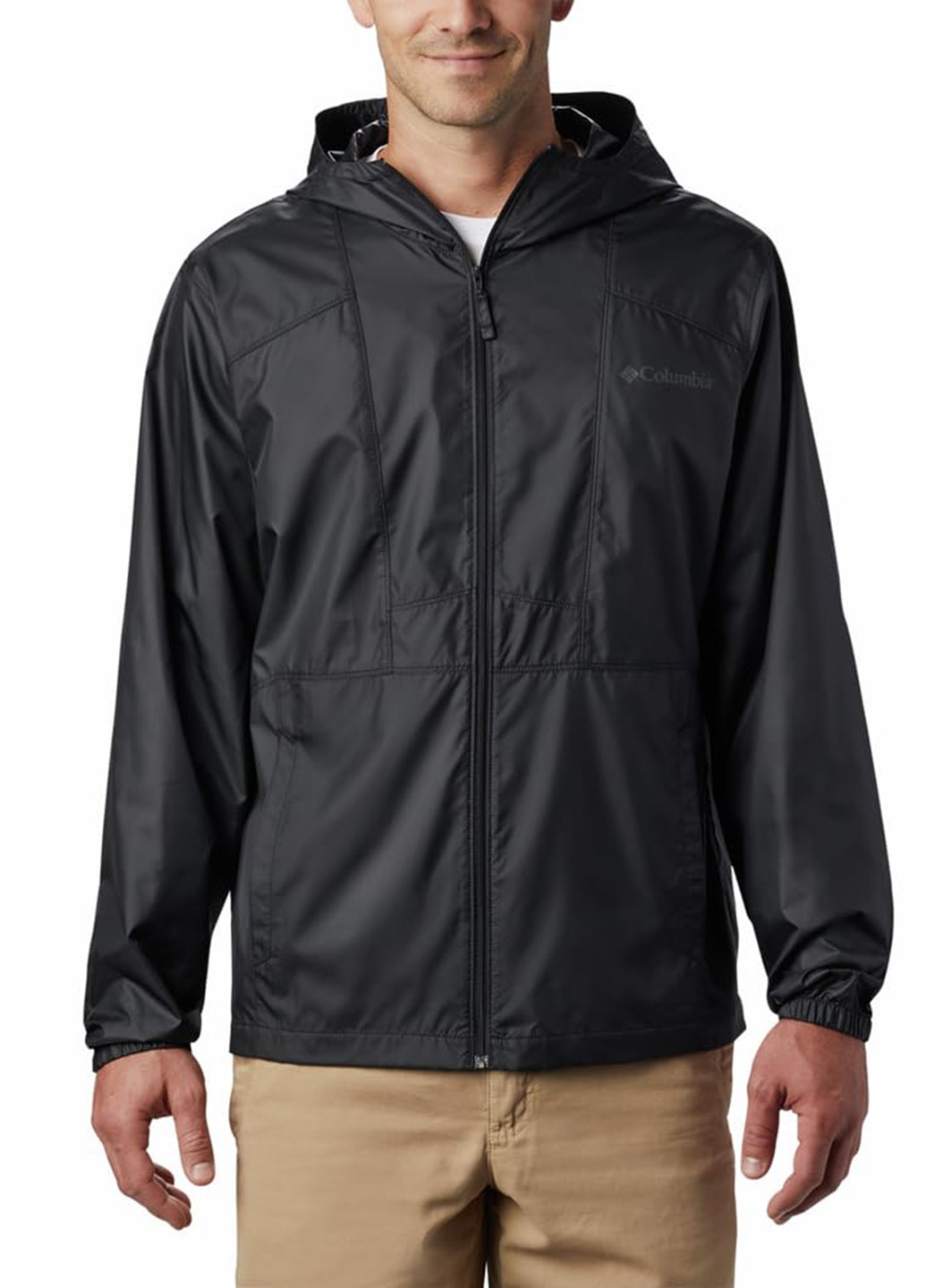 Чорна демісезонна вітровка Columbia