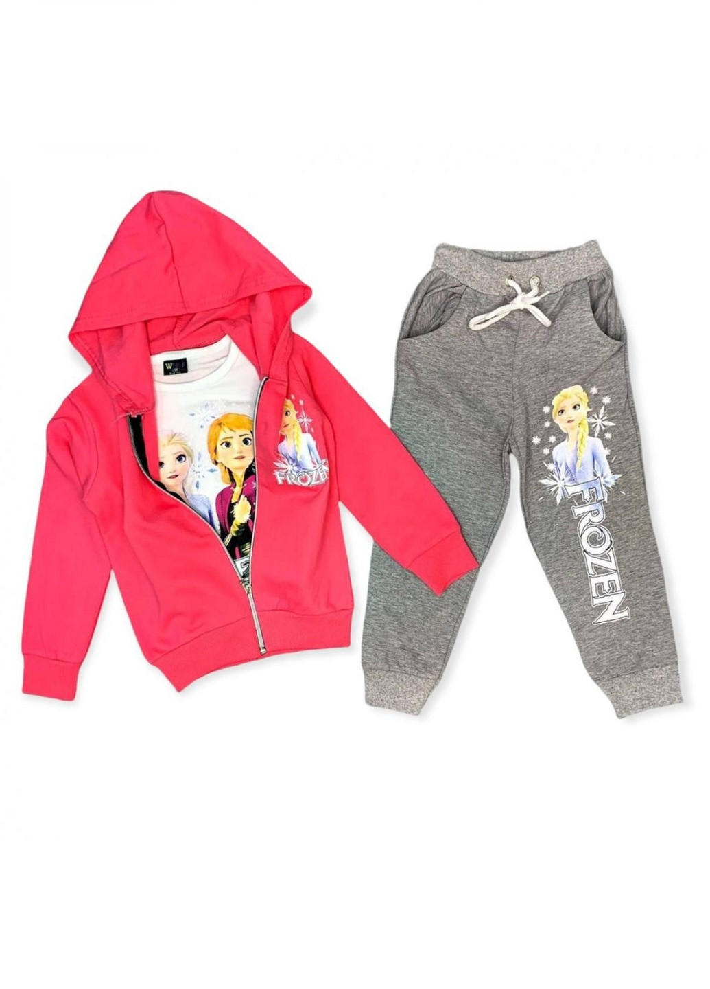 Комбінований демісезонний костюм (кофта, штани) Disney