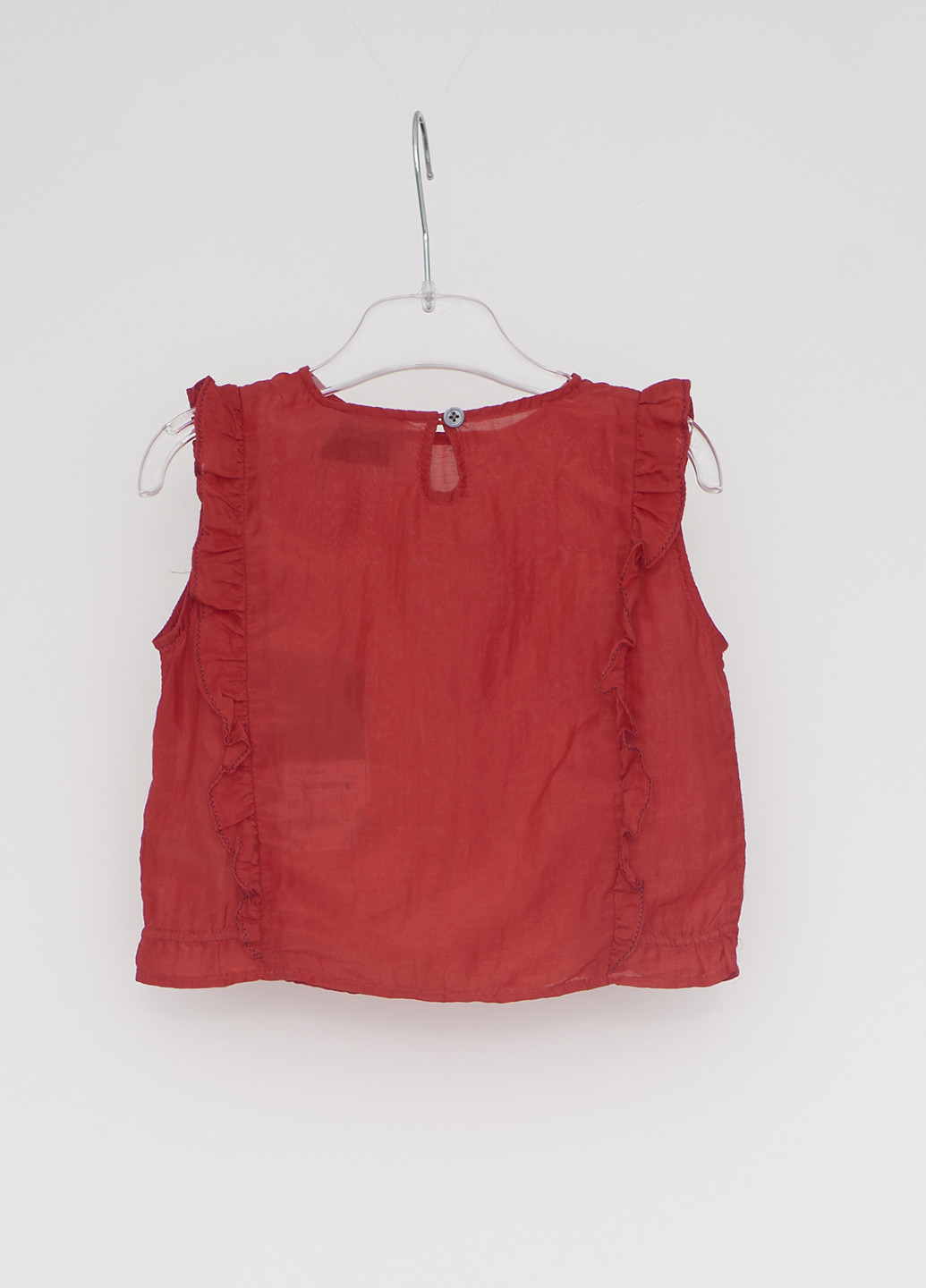 Красная блузка без рукава Bellerose летняя