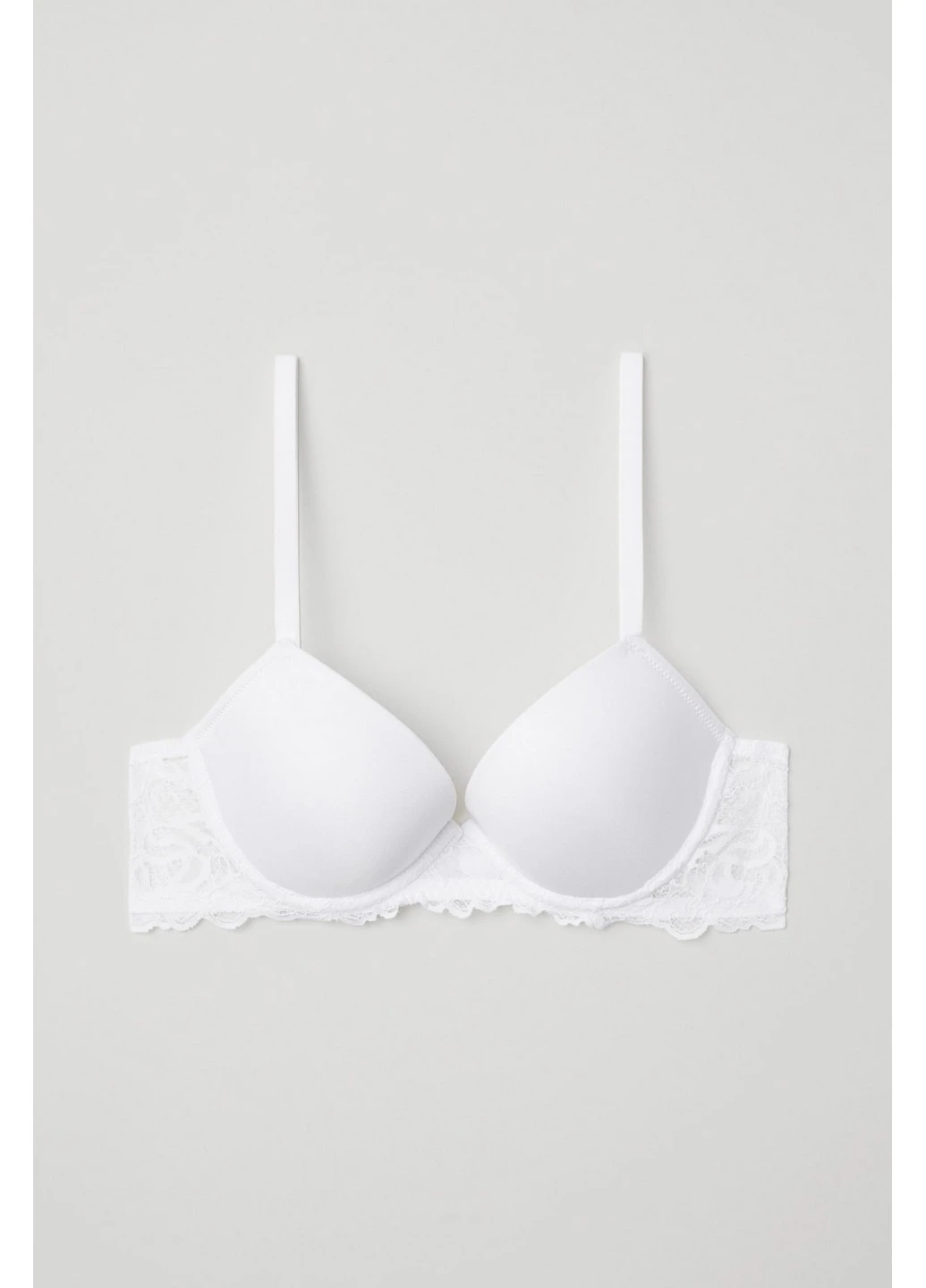 Білий бюстгальтер H&M