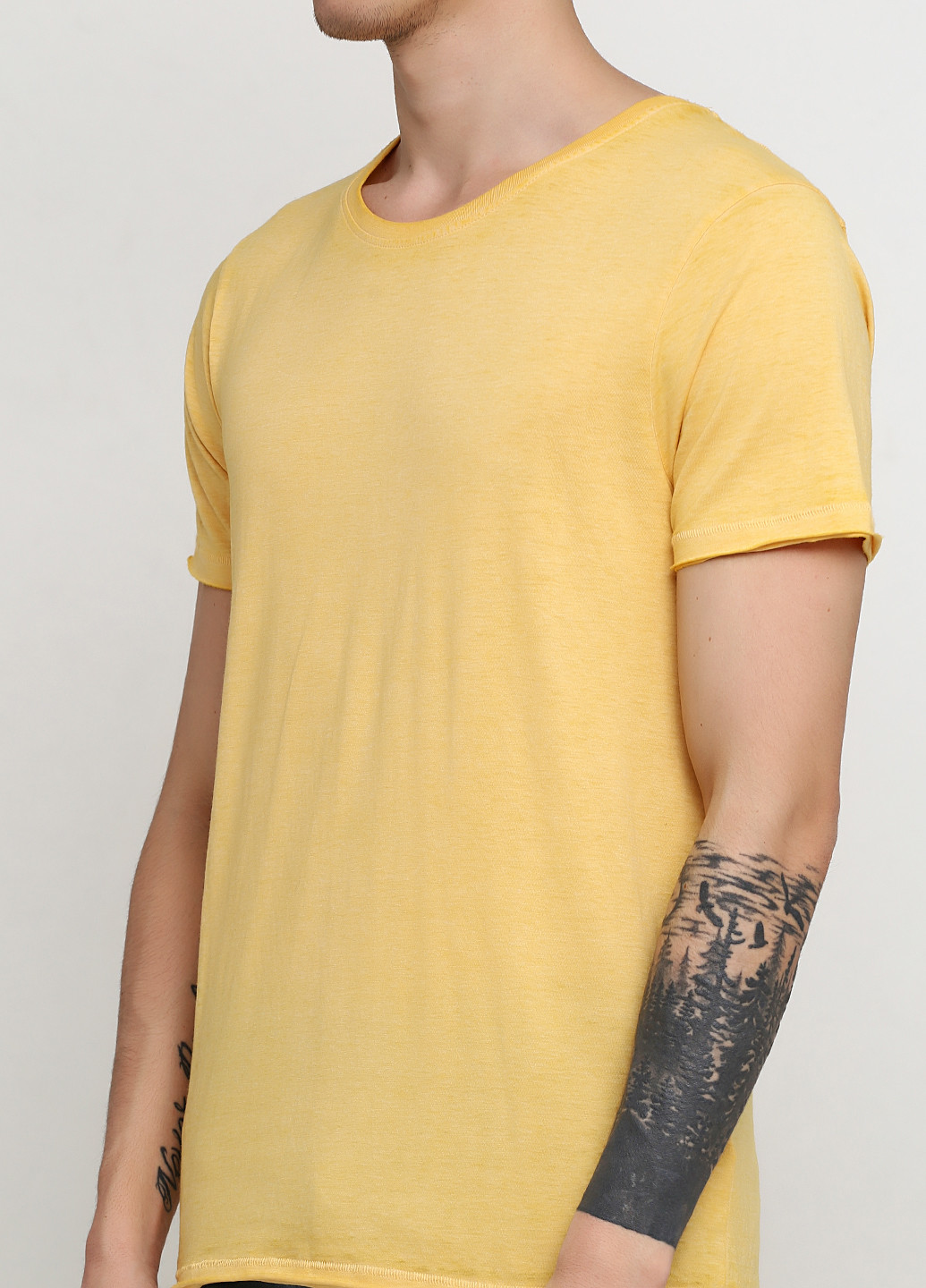 Желтая футболка с коротким рукавом Eleven Paris