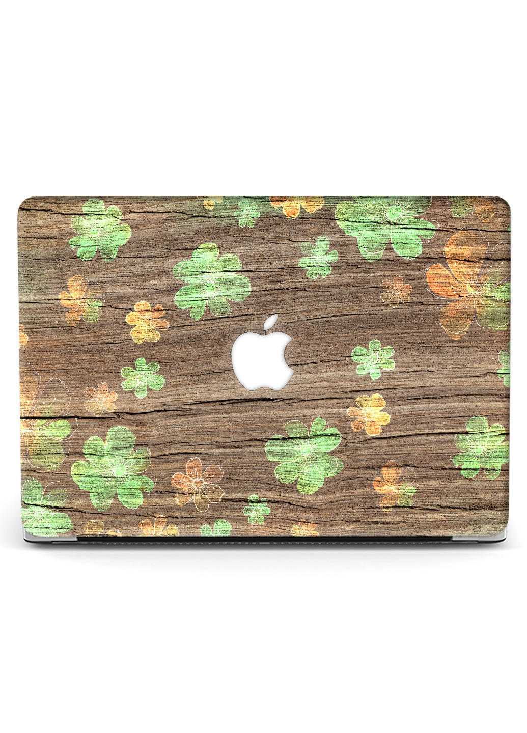 Чохол пластиковий для Apple MacBook Pro 15 A1707 / A1990 Ліс і квіти (Wood & Flowers) (9649-1905) MobiPrint (218508523)