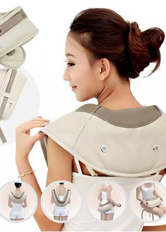 Масажер ударний, що постукує накидка для плечей та шиї No Brand (251471838)