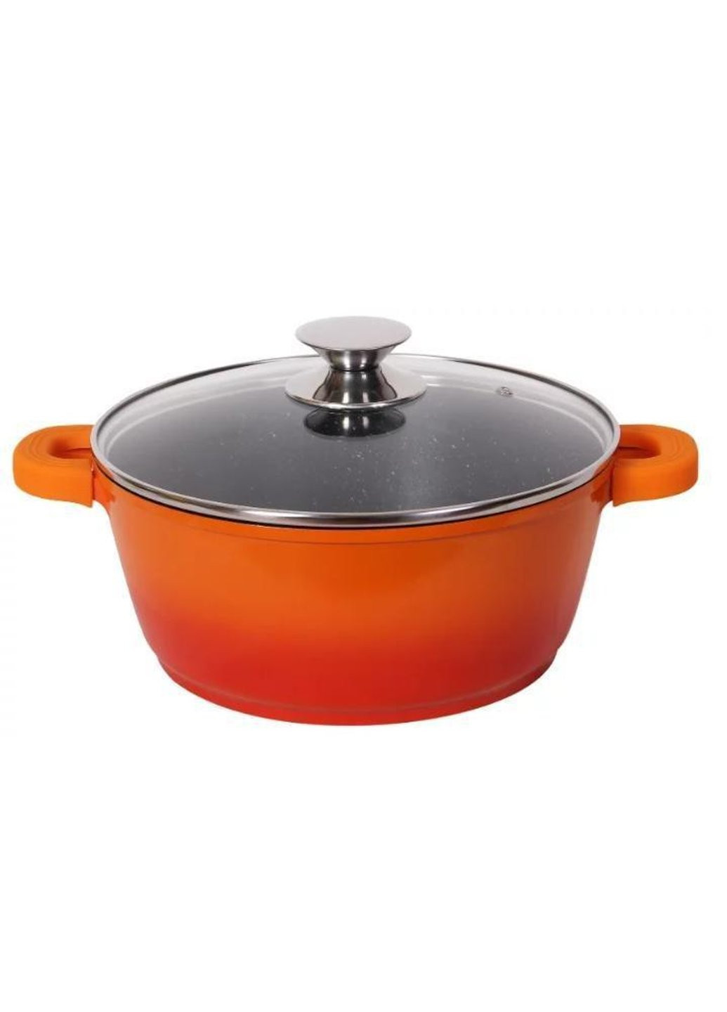 Каструля Bohman BH-7328-MRB-OR 28 см 5.8 л оранжева Bohmann (254642041)