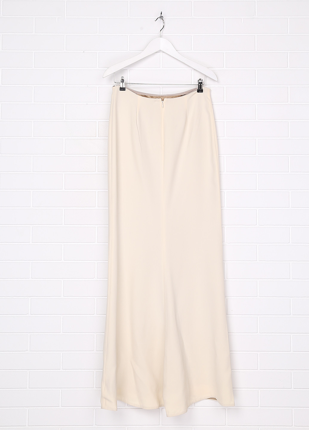 Молочная кэжуал однотонная юбка Ralph Lauren макси