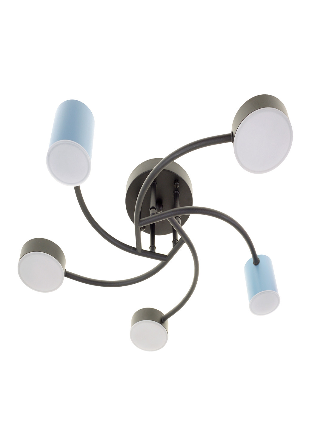 Светодиодная люстра BR-01 647C/5 LED 36W BK/BL Brille (251891705)