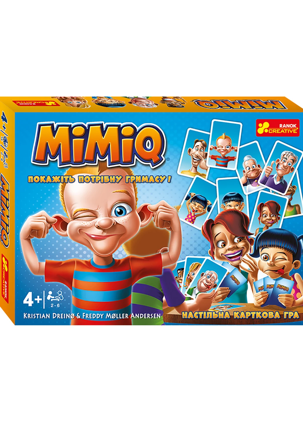 Настольная карточная игра Mimig 19120055У Ranok-Creative 19120055У (255259827)