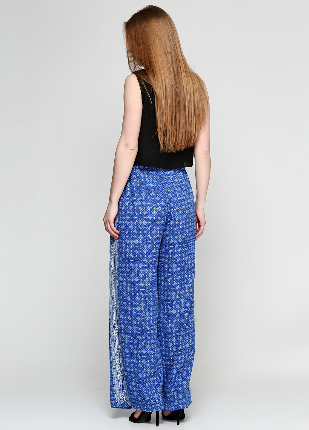 Синие кэжуал летние прямые брюки Dina be by Francesca's