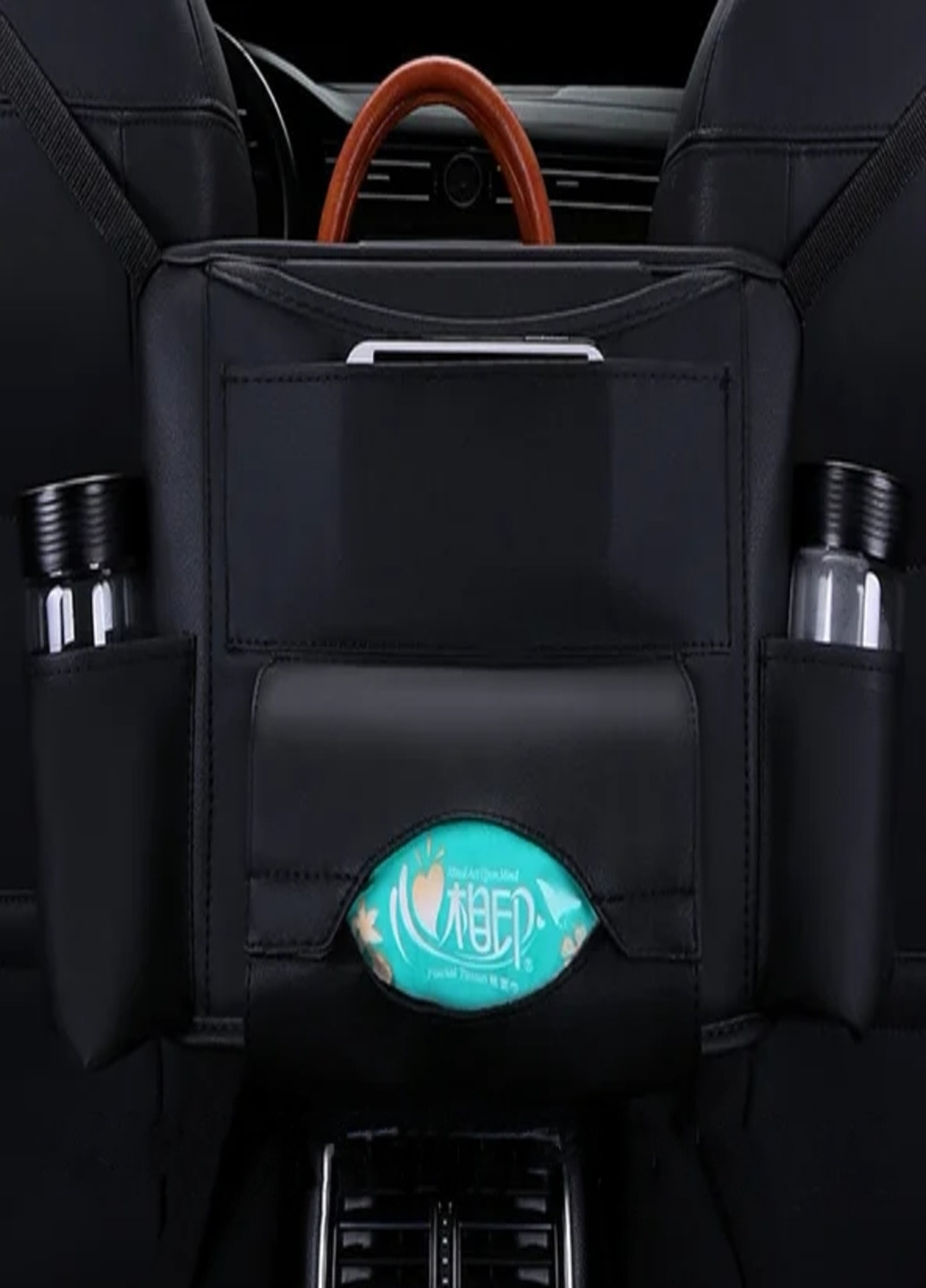 Органайзер для передніх і задніх сидінь в салон машини автомобіля (520136984) Чорний Francesco Marconi (205106736)